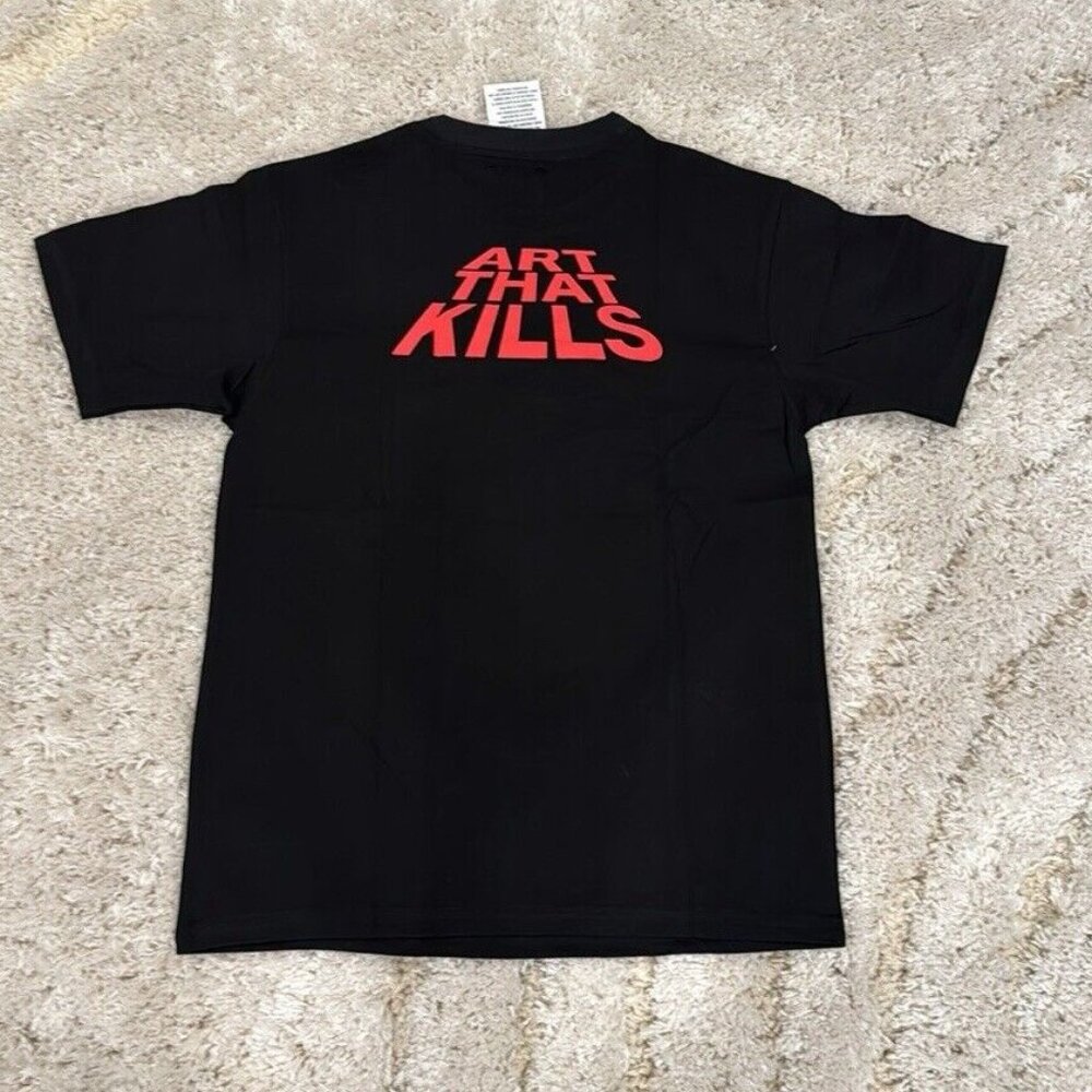 Gallery Dept Art That Kills Black T-Shirt Red Logo Men Size Small Medium Large - Picture 2 of 2